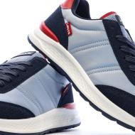 Zapatillas Levi's Logan Azul/Azul Marino para hombre ver 7