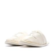 Calvin Klein Jeans Slipper Satin Moire White Women's Slippers Photo of the Espace des Marques %store% store - view of %key%
