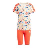 Orange Girl's Adidas Cyc Short Tee S Trainingsanzug günstig
