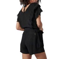 Caprihose Schwarz Frau Kaporal CALM Ansicht 2