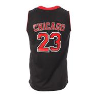 Chicago 23 Camiseta de baloncesto negra para hombre Sport Zone ver 2
