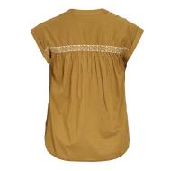 Camiseta de tirantes amarilla de mujer Vila Tink ver 2