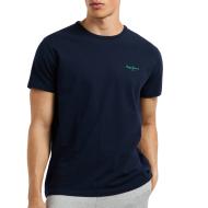 Camiseta azul marino para hombre Pepe Jeans Original Basic 3