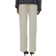 Beigefarbene, locker sitzende Damenhose „Nora“ von Vero Moda Ansicht 2
