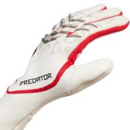 Adidas Predator Gl Pro White/Red Goalkeeper Gloves Photo of the Espace des Marques %store% store - view of %key%