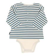 Body camiseta niño turquesa/beige EOM Vabody ver 2