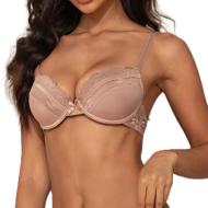 Hellrosa Damen-BH „Les Petites Bombes“ aus Samt