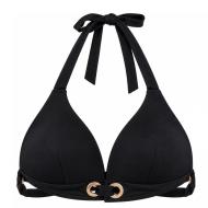 Top de bañador negro para mujer Grain de Sable Line barato