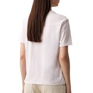 Hellrosa Damen-T-Shirt von Calvin Klein Jeans Varsity Ansicht 2