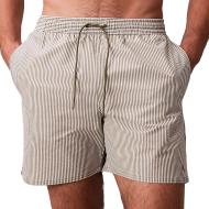 Calvin Klein Herren-Badeshorts in Khaki mit Kordelzug günstig