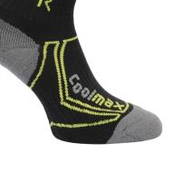 Pares de calcetines negros/grises/verdes para hombre Regatta, calcetines Coolmax ver 2