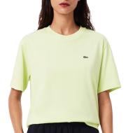 Neon-grünes Damen-T-Shirt von Lacoste TF7215