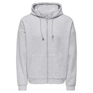 Sudadera con cremallera Only &amp; Sons Chase Gris, Hombre