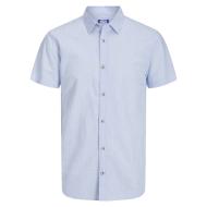 Jack & Jones Summer Boy's Blue Stripe Shirt Photo of the Espace des Marques %store% store - view of %key%