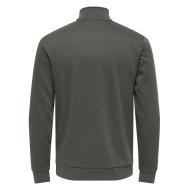 Sudadera gris oscuro para hombre Only & Sons Chases ver 2