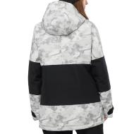 Salomon Bashley Puff Skijacke, grau/schwarz Ansicht 2