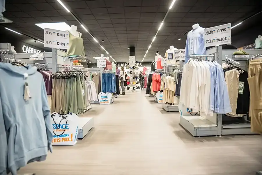 Photo of the Espace des Marques Niort store - view of 2